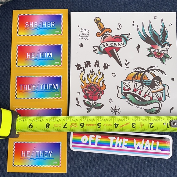 Vans Stickers, Fake Tattoo - Picture 9 of 10